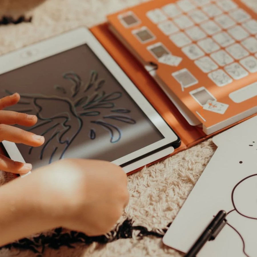 60 Κάρτες για τα Mini Tablet Ζωγραφικής Kidwolf Kidydraw με Θέμα Δεινόσαυροι & Γαλαξίας