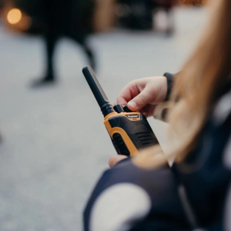 Επαναφορτιζόμενα Walkie-Talkies με Μεγάλη Εμβέλεια 3-6 Χιλιόμετρα Kidywolf Ροζ-Σιέλ