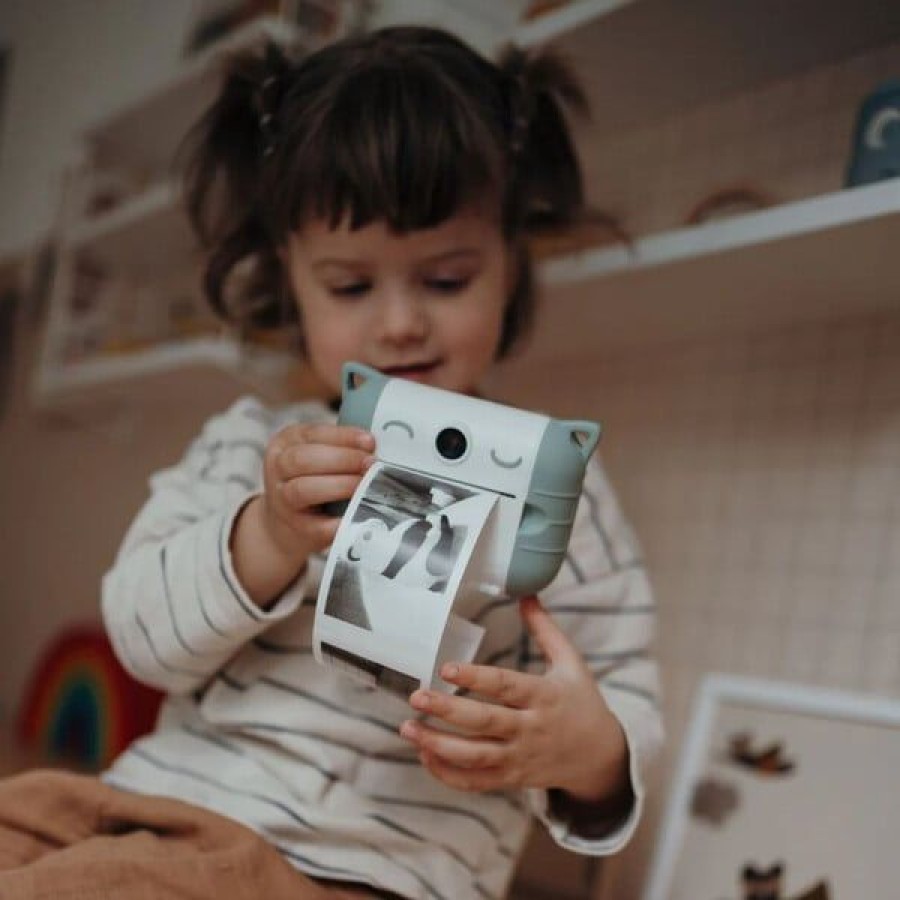 Kidywolf Παιδική Φωτογραφική Mηχανή Kidyprint με θερμική Εκτύπωση Instant Camera Ροζ
