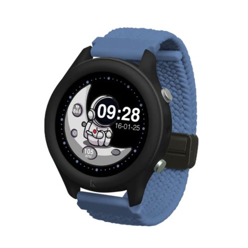 Παιδικό Ρολόι Smartwatch Kidywolf με Οθόνη Αφής & Επαναφορτιζόμενη Μπαταρία Blue