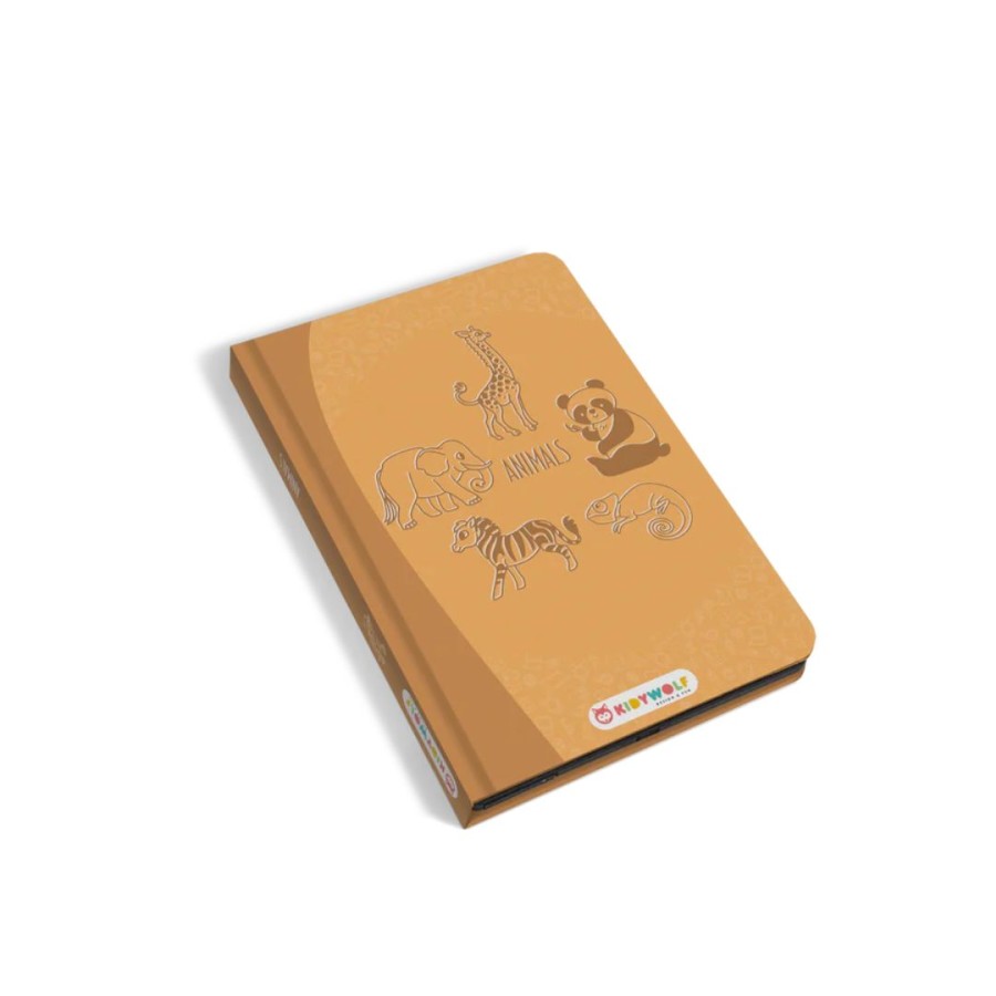 Kidywolf Παιδικό Tablet Ζωγραφικής με Οθόνη LCD με 30 Κάρτες Animals