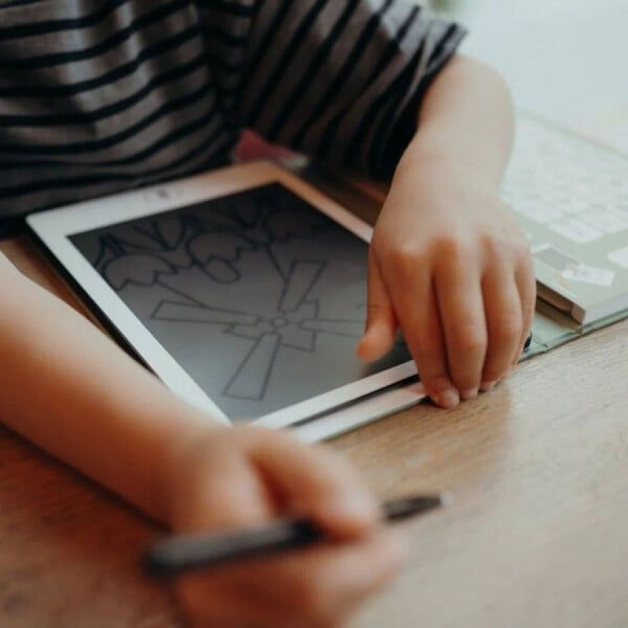 Kidywolf Παιδικό Tablet Ζωγραφικής με Οθόνη LCD με 30 Κάρτες Dinosaurs