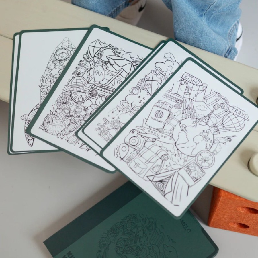 Παιδικό Tablet Illustration & Ζωγραφικής με 30 Σχέδια για Ηλικίες 10+ Kidywolf Meli Melo