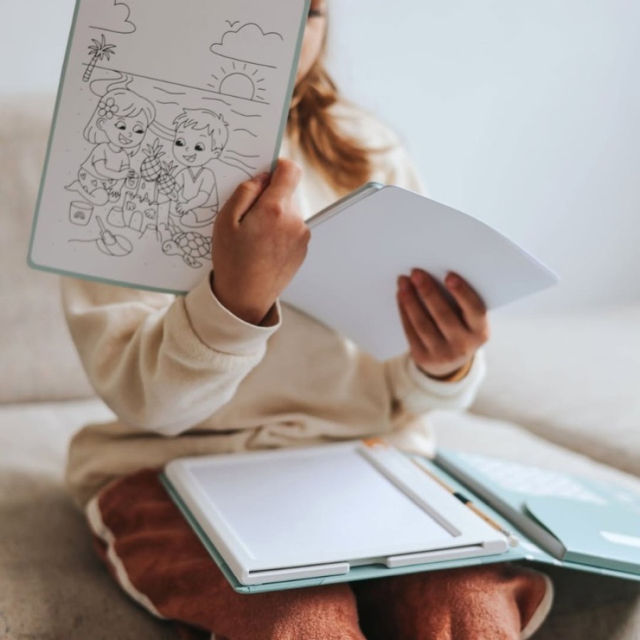 Παιδικό Tablet Illustration & Ζωγραφικής με 30 Σχέδια για Ηλικίες 6+ Kidywolf Food