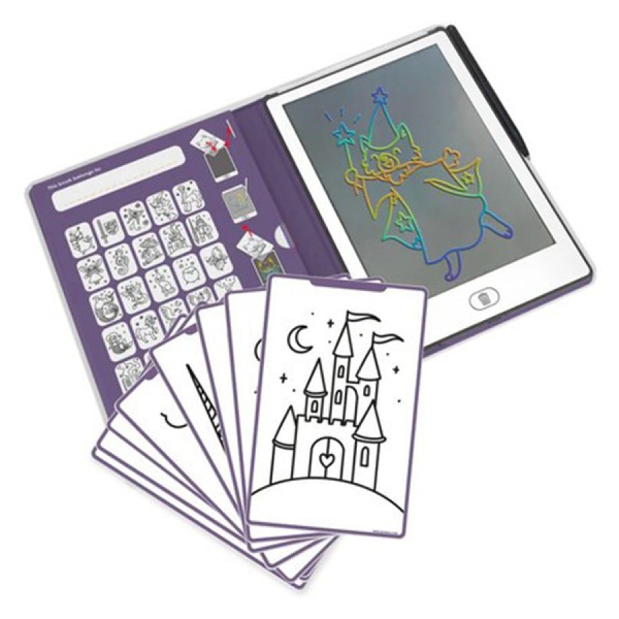 Παιδικό Tablet Ζωγραφικής με 30 Κάρτες Kidywolf Kidydraw Mini Once Upon A Time