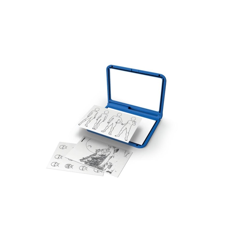 Tablet Ζωγραφικής Kidywolf με Φως, 2 Όψεων με οθόνη LΕD & Μαυροπίνακα με Σχέδια Χαρακτήρων Manga