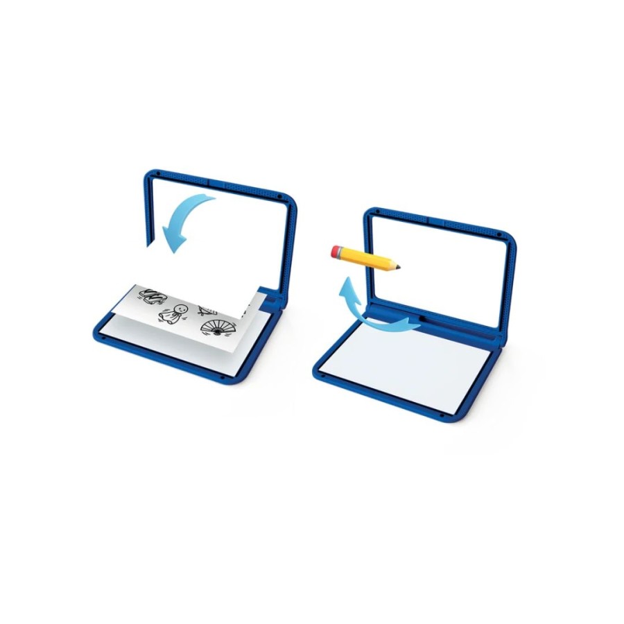 Tablet Ζωγραφικής Kidywolf με Φως, 2 Όψεων με οθόνη LΕD & Μαυροπίνακα με Σχέδια Χαρακτήρων Manga