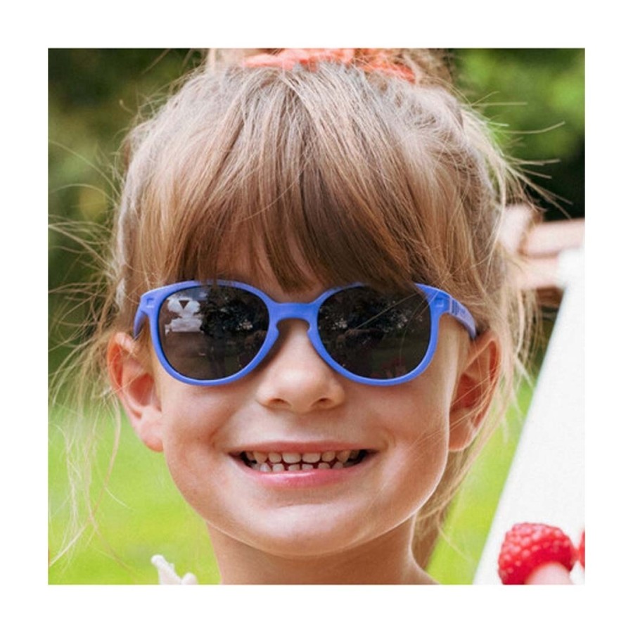 KiETLA Παιδικά Γυαλιά Ηλίου Wazz Sun Wayfarer Intense Blue (2-4 Ετών)