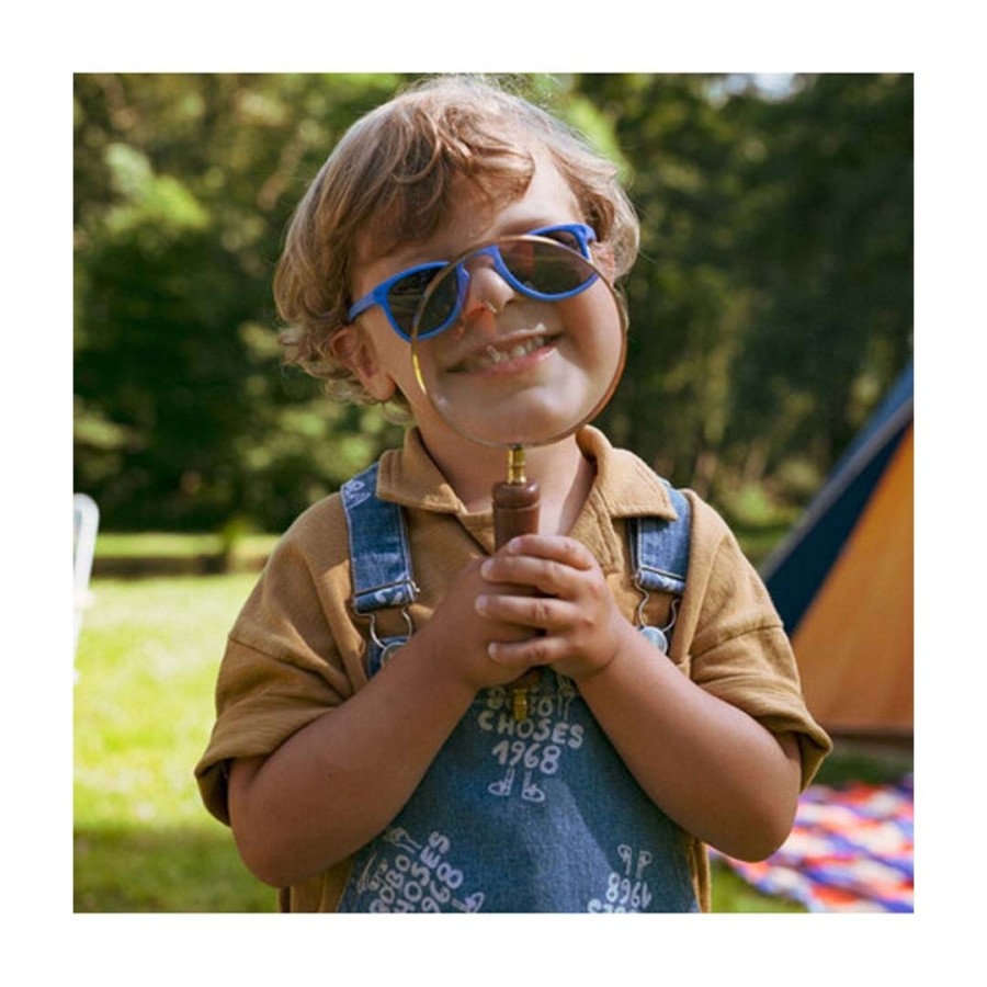 KiETLA Παιδικά Γυαλιά Ηλίου Wazz Sun Wayfarer Intense Blue (2-4 Ετών)