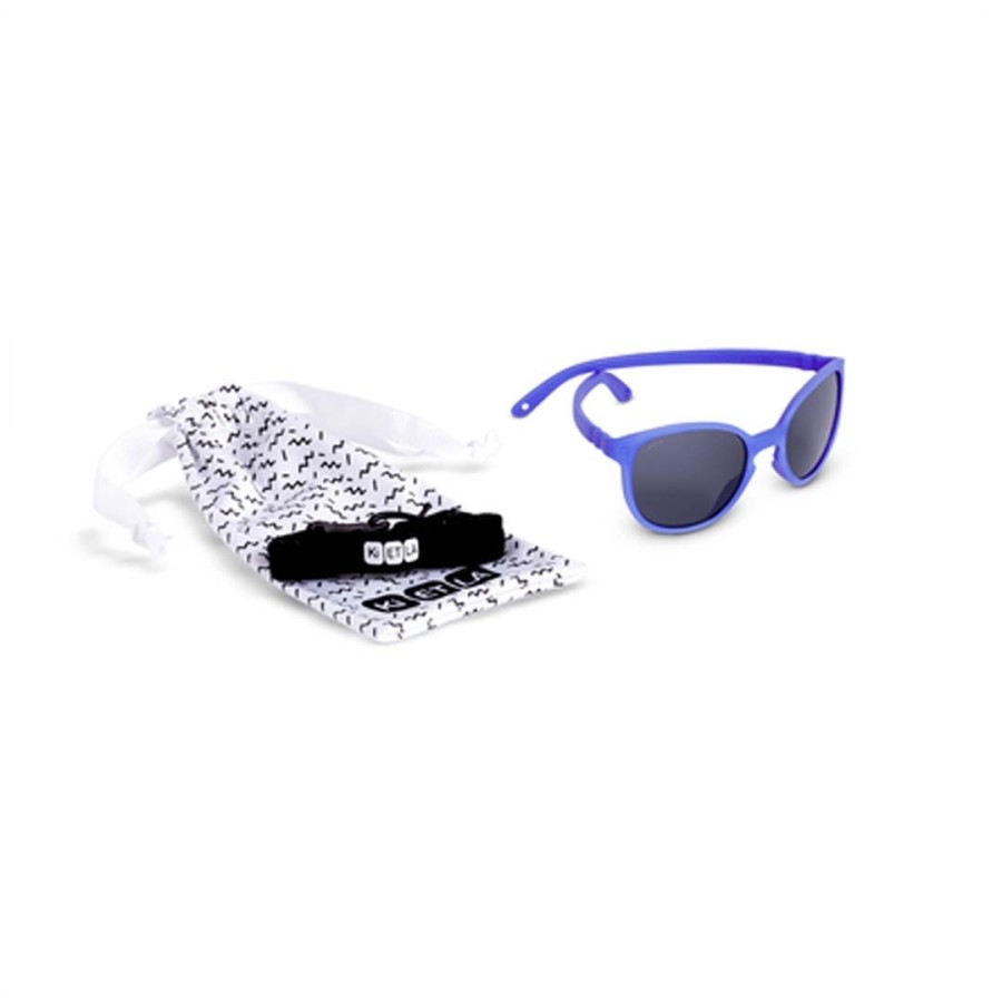 KiETLA Παιδικά Γυαλιά Ηλίου Wazz Sun Wayfarer Intense Blue (2-4 Ετών)