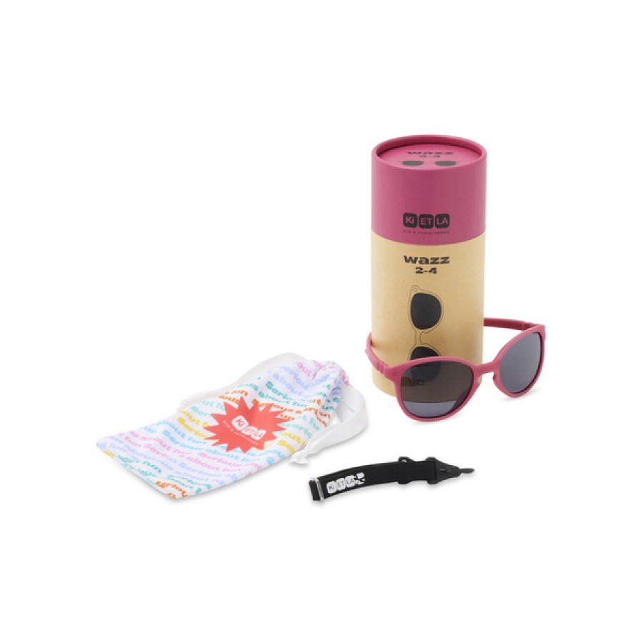 Παιδικά Γυαλιά Ηλίου KiETLA Wazz Sun Wayfarer Raspberry (2-4 Ετών)