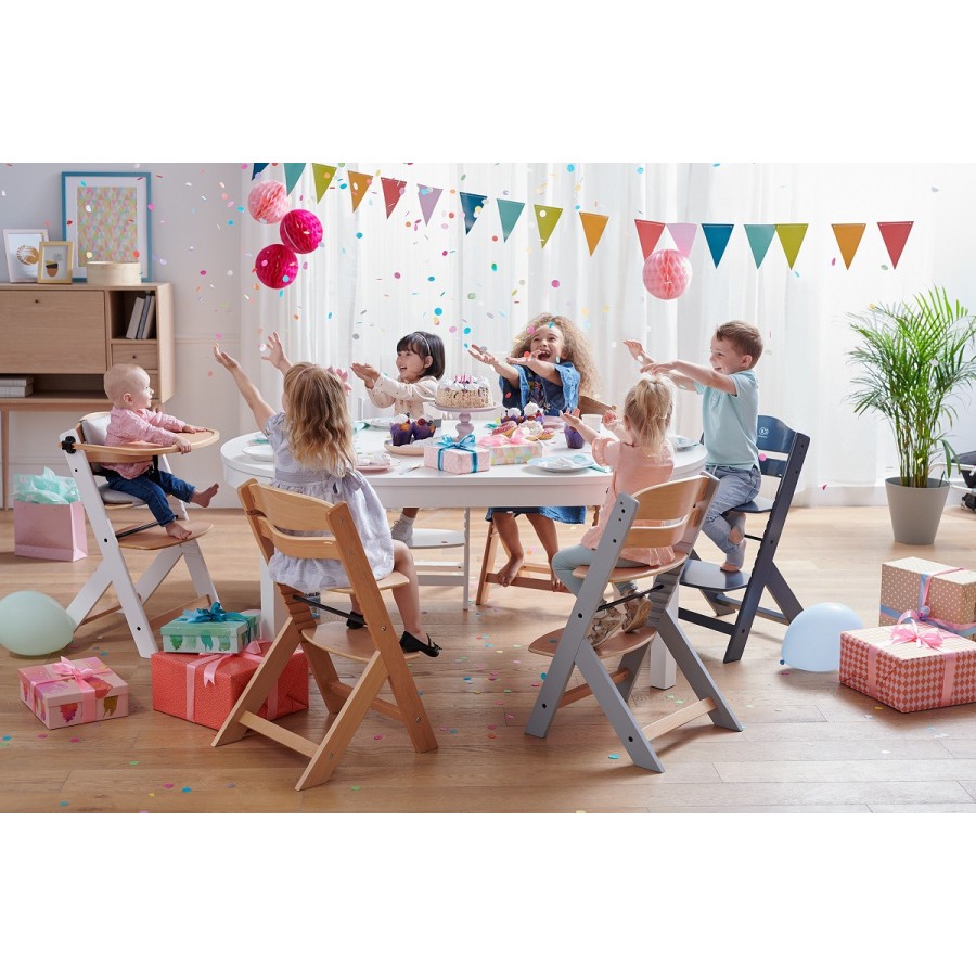 Παιδική Καρέκλα Φαγητού Kinderkraft Enock Full White