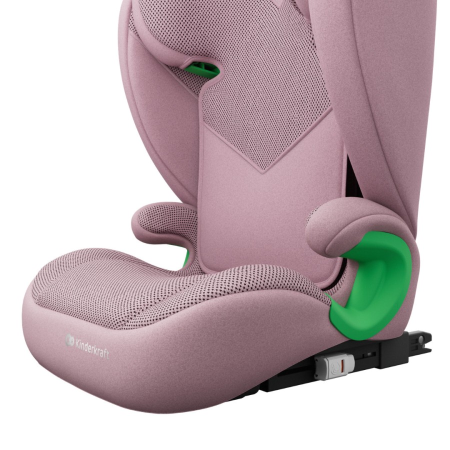 Παιδικό Κάθισμα Αυτοκινήτου 15-36kg Kinderkraft Junior Fix 2 Plus i-Size Pink