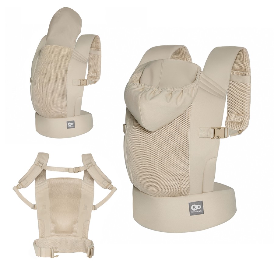 Εργονομικός Βρεφικός Μάρσιπος Kinderkraft Carrybee Beige