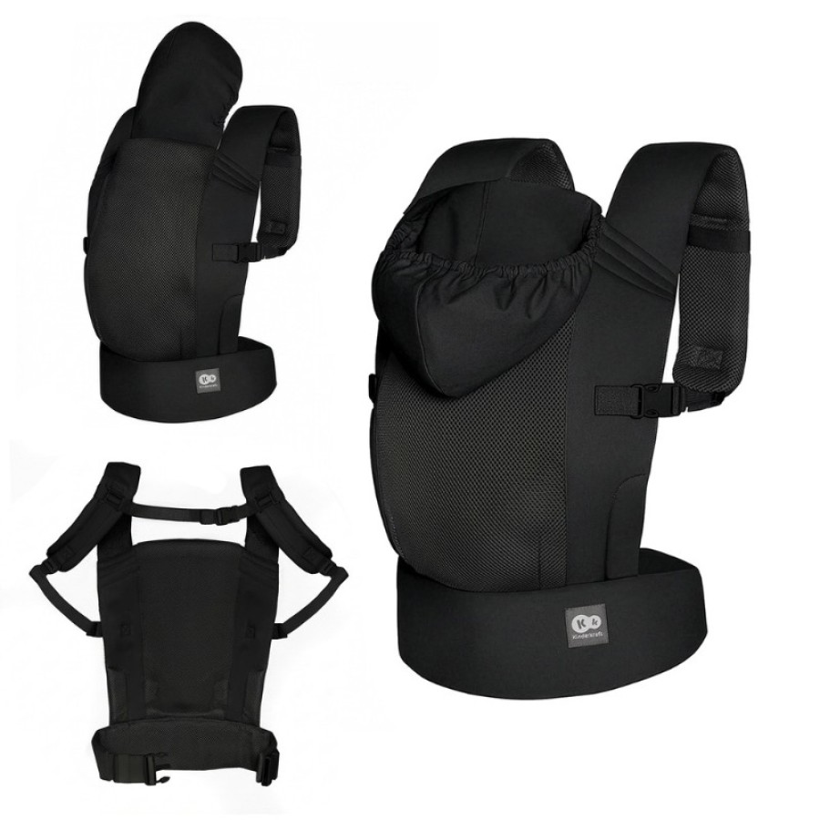 Εργονομικός Βρεφικός Μάρσιπος Kinderkraft Carrybee Black