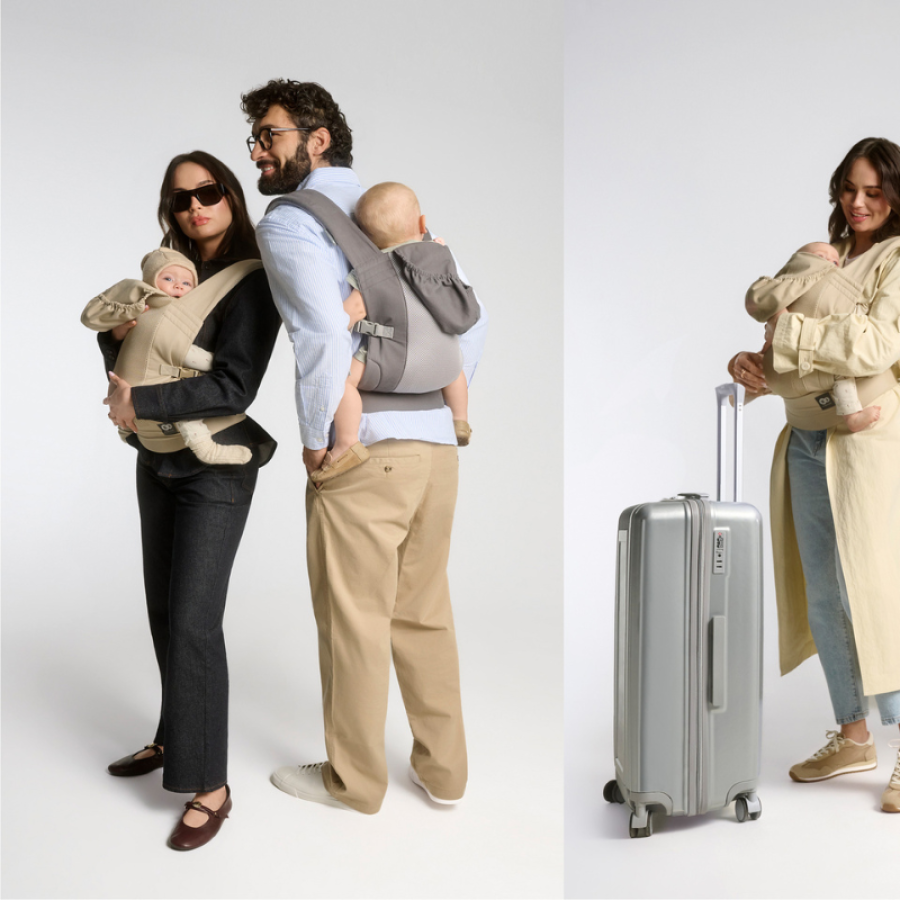Εργονομικός Βρεφικός Μάρσιπος Kinderkraft Carrybee Grey