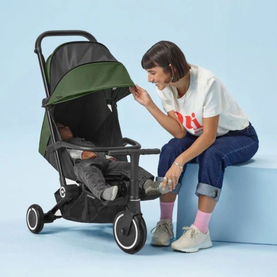 Smartrike Τρίκυκλο Ποδήλατο Μετατρεπόμενο σε Καρότσι Traveler Onyx Black