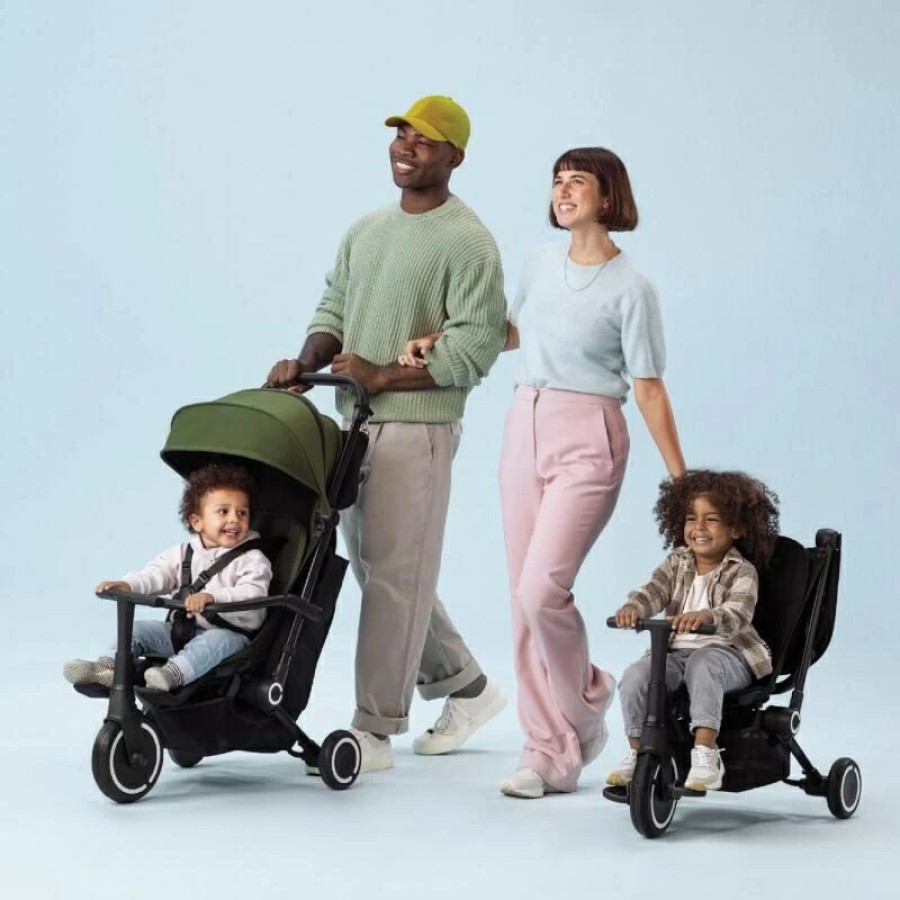 Smartrike Τρίκυκλο Ποδήλατο Μετατρεπόμενο σε Καρότσι Traveler Onyx Black
