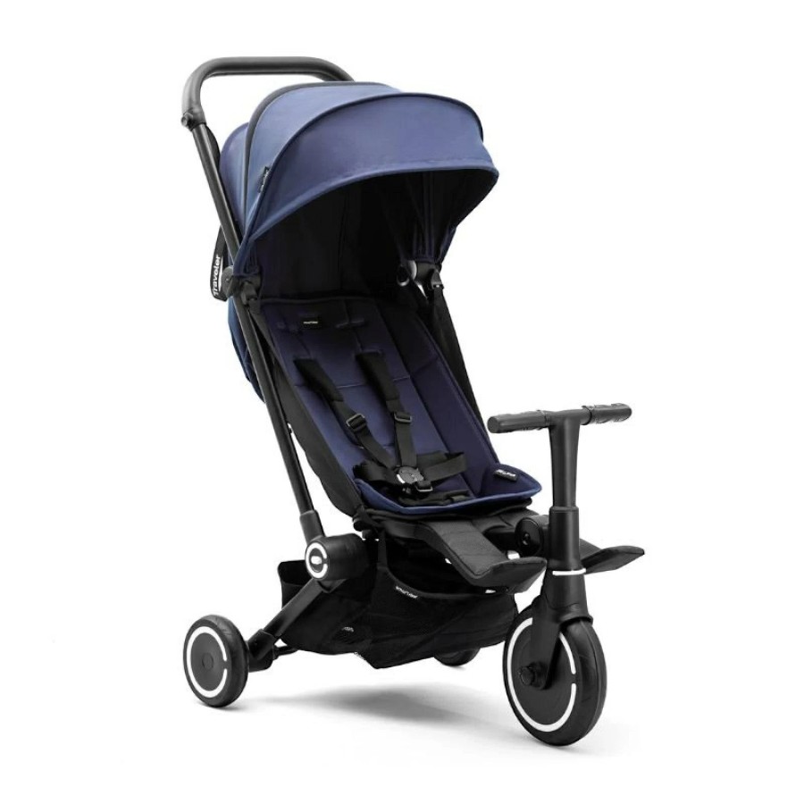 Smartrike Τρίκυκλο Ποδήλατο Μετατρεπόμενο σε Καρότσι Traveler Midnight Blue