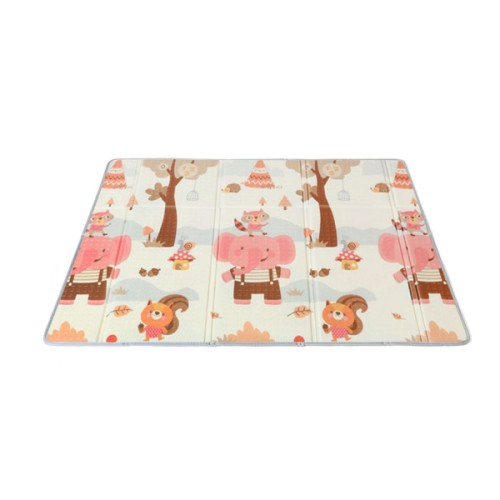 Kiokids Αφρώδες Χαλάκι Δαπέδου Διπλής Όψεως Autumn Forest 150x200εκ. 0m+