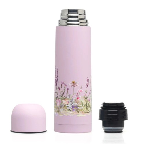 Kiokids Ανοξείδωτο Θερμός Υγρών Lavender Bunny 500ml