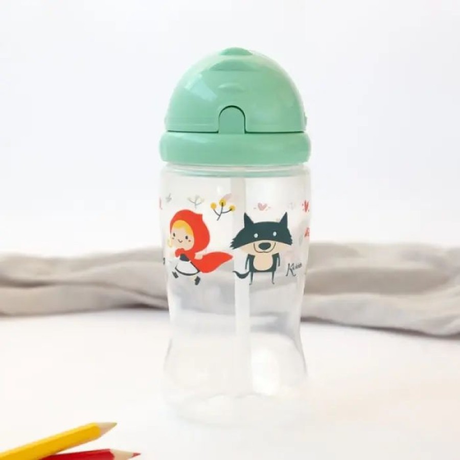 Kiokids Παιδικό Παγούρι Νερού Κοκκινοσκουφίτσα 350ml 6m+