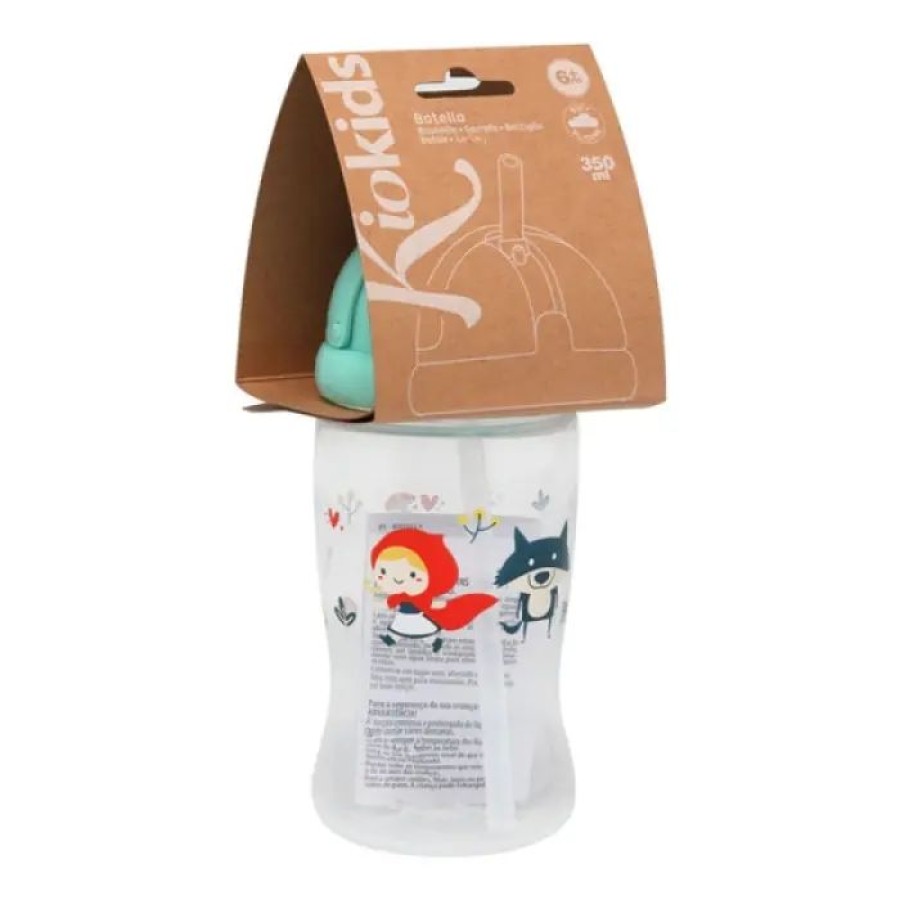 Kiokids Παιδικό Παγούρι Νερού Κοκκινοσκουφίτσα 350ml 6m+