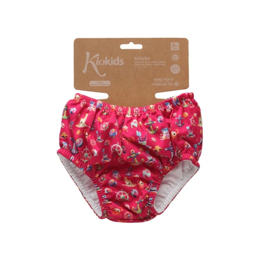 Kiokids Πάνα Μαγιό για Κορίτσι με με Προστασία UV50 Fucsia