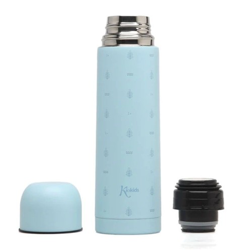 Kiokids Ανοξείδωτο Θερμός Υγρών Petit Moments Σιέλ 500ml