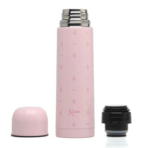 Kiokids Ανοξείδωτο Θερμός Υγρών Petit Moments Ροζ 500ml