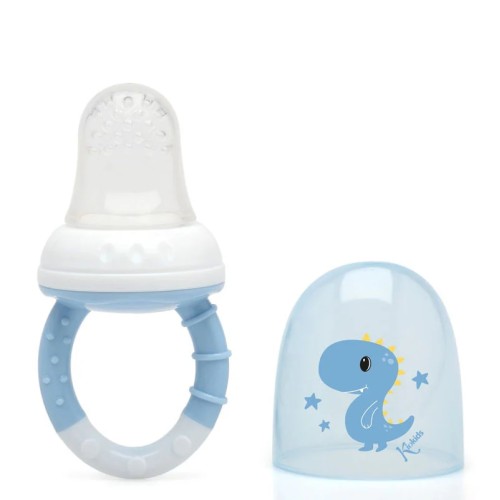 Kiokids Τροφοδοτής Φαγητού Σιλικόνης Little Dinosaur 6+ μηνών