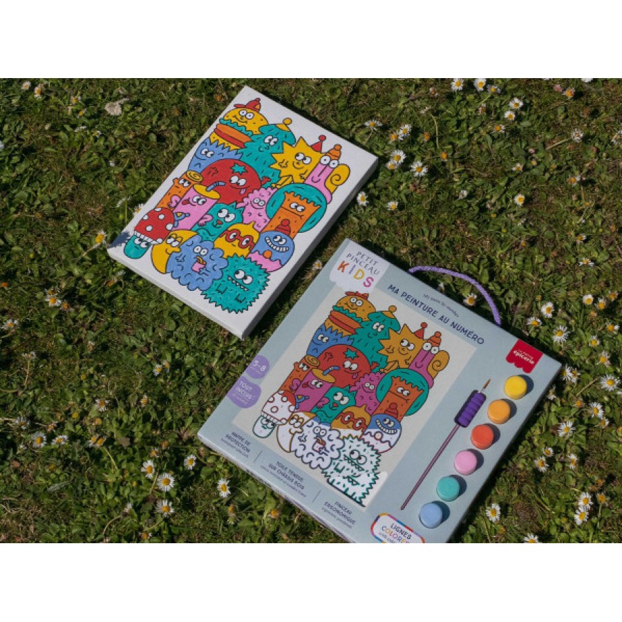 La Petit Pinceau Παιδικό Σετ Ζωγραφικής με Αριθμούς Petit Pinceau Kids Together