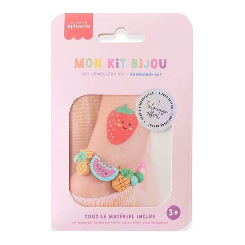 La Petite Epicerie Σετ για Παιδικά Κοσμήματα με Φρούτα Mon Kit Bijou Enfant