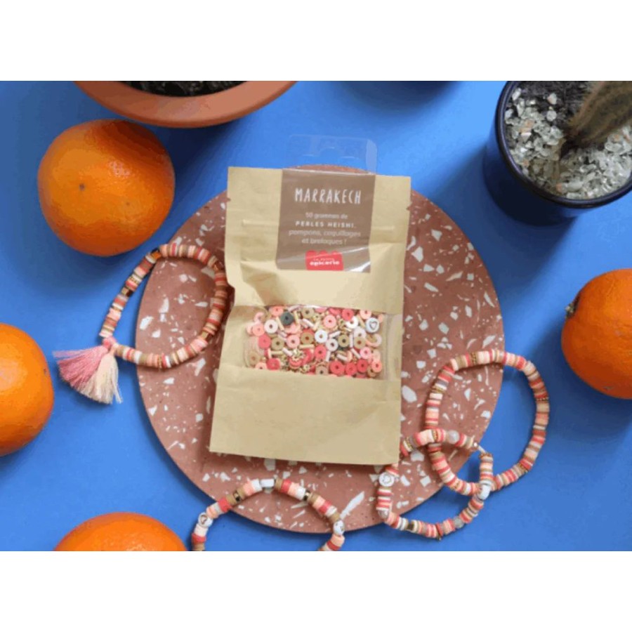 La Petite Epicerie Σετ με Χάντρες & Φυλαχτά Heishi et de Breloque Marrakech