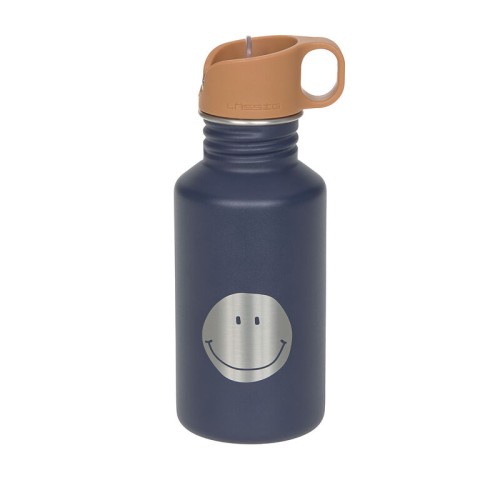 Lassig Παιδικό Ανοξείδωτο Παγούρι 500ml Little Gang Smile Navy