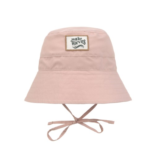 Lassig Βρεφικό Καπέλο Bucket 2 Όψεων με Προστασία UPF80 Peach