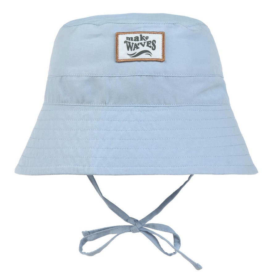 Lassig Βρεφικό Καπέλο Bucket 2 Όψεων με Προστασία UPF80 Sky Blue