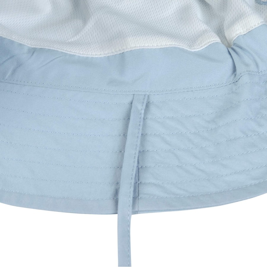 Lassig Βρεφικό Καπέλο Bucket 2 Όψεων με Προστασία UPF80 Sky Blue