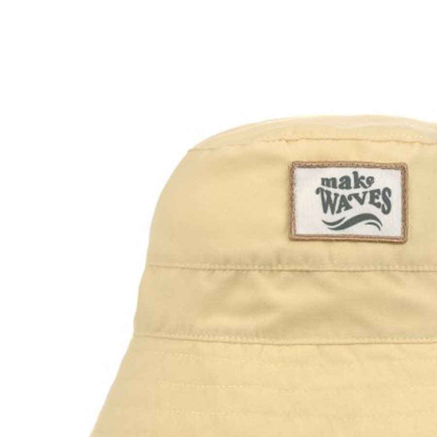 Lassig Βρεφικό Καπέλο Bucket 2 Όψεων με Προστασία UPF80 Vanilla