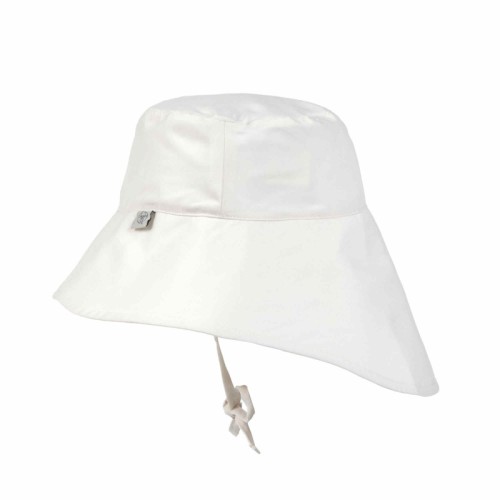 Lassig Βρεφικό Καπέλο Long Neck με Προστασία UPF80 Sea Salt White