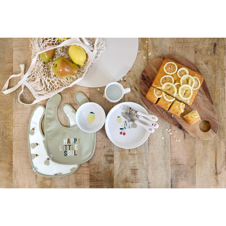 Lassig Σετ Σαλιάρες Value Pack 5τμχ. Happy Fruits Lemon