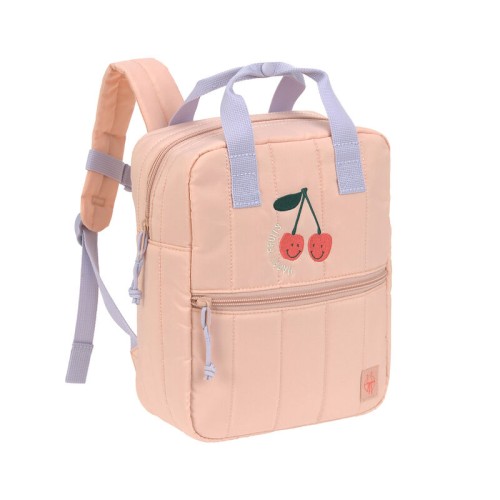 Lassig Παιδική Tσάντα Πλάτης Square Little Gang Cherry Peach 7lt
