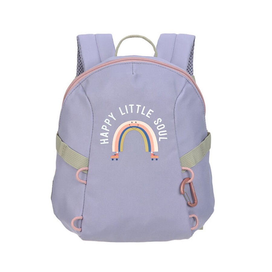 Lassig Παιδική Tσάντα Πλάτης Rainbow Pastel Lilac 3.5lt
