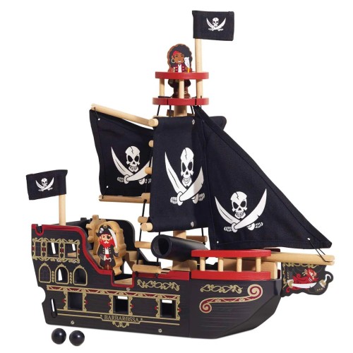 Le Toy Van Barbarossa Pirate Ship Ξύλινο Πειρατικό Καράβι