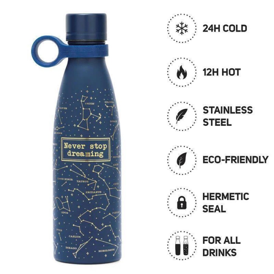 Legami Milano Ανοξείδωτο Μπουκάλι Θερμός Hot&Cold Stars 500ml
