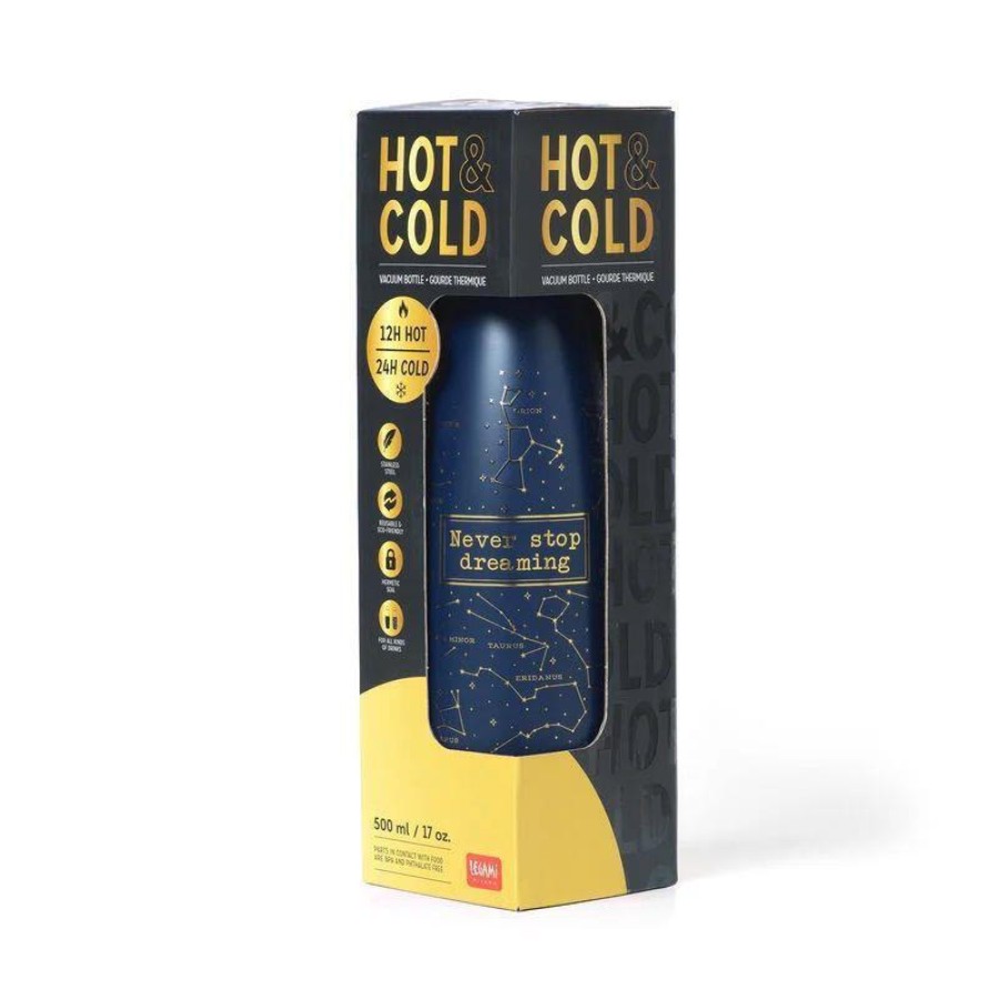 Legami Milano Ανοξείδωτο Μπουκάλι Θερμός Hot&Cold Stars 500ml