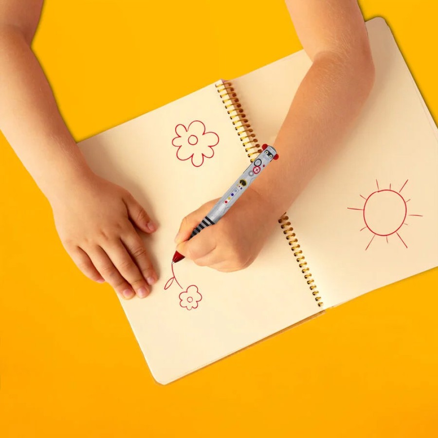 Legami Παιδικό Στιλό Ballpoint 1.0mm Click & Clack με 2 Χρώματα Robot