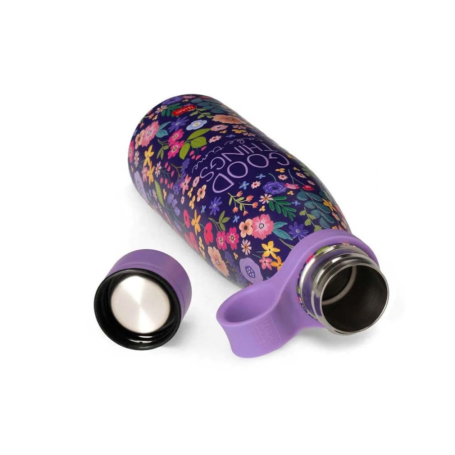 Legami Milano Ανοξείδωτο Μπουκάλι Θερμός Hot&Cold Flowers 500ml
