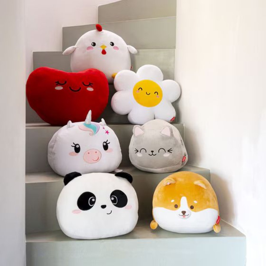 Legami Παιδικό Μαξίλαρι με Θέσεις για Χεράκια Super Soft Pillow Meow
