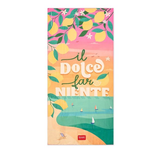 Πετσέτα Παραλίας Legami Dolce Far Niente 85x180εκ.